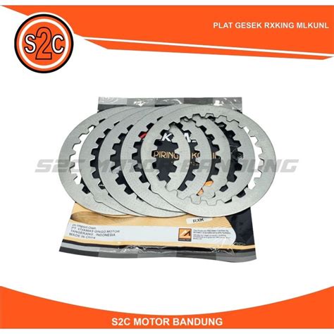 jual plat gesek plat kopling rxking rx king  lembar mlkunl barang