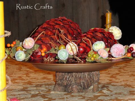 My Rustic Thanksgiving Centerpiece - Rustic Crafts & Chic Decor