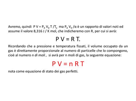 Legge Dei Gas Perfetti 1