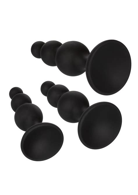 Kit Plugs Anal Silicone CalExotics Exploration Anale Sûre et Gratifiante