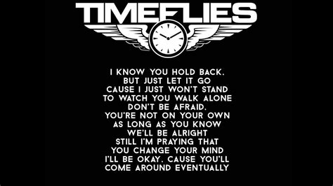 Timeflies All The Way Lyrics Youtube