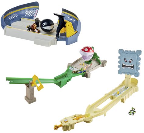 Tor Hot Wheels Mario Kart Starcie Z Wrogiem GCP26 1 Zestaw Niskie Ceny I Opinie W Media Expert