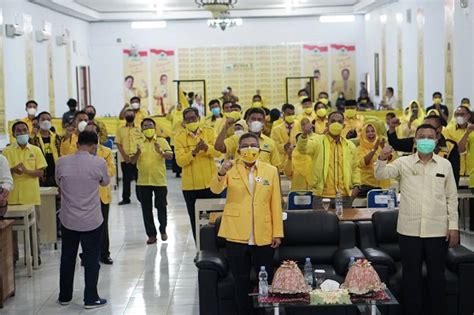 Terpilih Aklamasi Basli Ali Kembali Pimpin Golkar Selayar Fajar