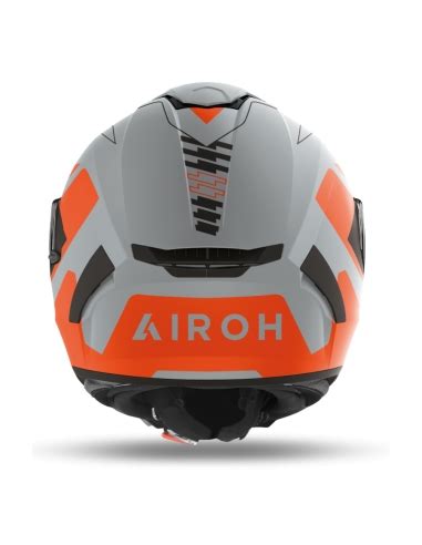 Capacete De Motociclista De Estrada Airoh Spark Rise Vermelho Brilhante