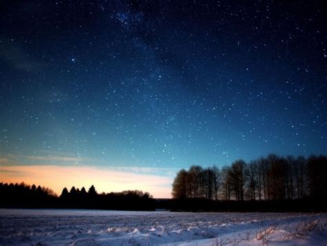 Premium Photo | Old log cabin in snowy forest night