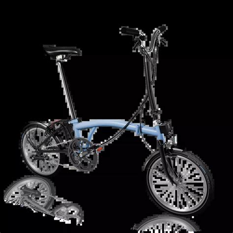 BROMPTON BLACK EDITION C LINE H6L CLOUD BLUE BLACK Brompton Komon Bikes