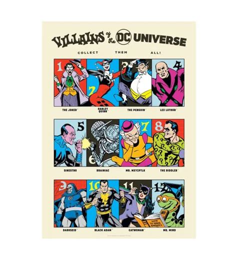 Dc Comics Villains Logos The Worlds Finest Necessary Evil