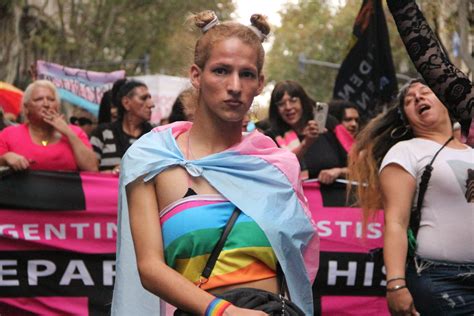 Así se vivió la primera marcha plurinacional travesti trans por una