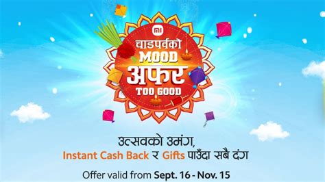 Xiaomi Dashain Tihar 2080 Festive Mood Offer Too Good Technosanta