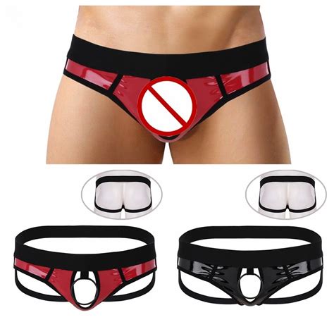 Men S Lingerie Bikini C Ring Briefs Jockstrap Panty Backless Thongs Underwear EBay