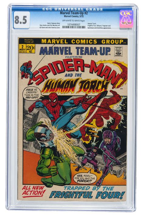 Hake S MARVEL TEAM UP CGC TRIO