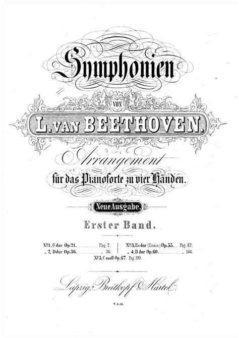 Beethoven Ludwig Van Symphony No5 Op67