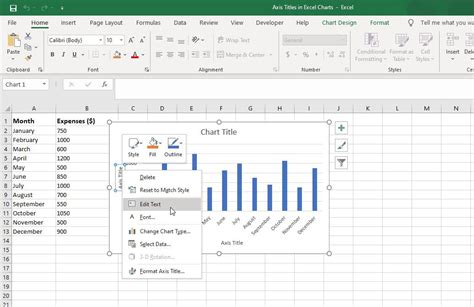 Comment Ajouter Des Titres D Axe Aux Graphiques Dans Excel