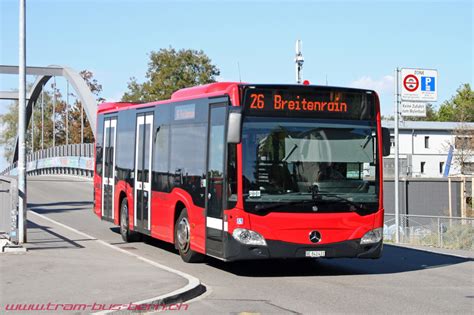 tram bus bern ch Citaro K 431 Scheibenstrasse nach Brücke über SBB