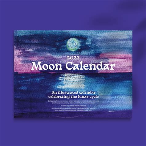 moon calendar 2023 | Simone Kay Stained Glass