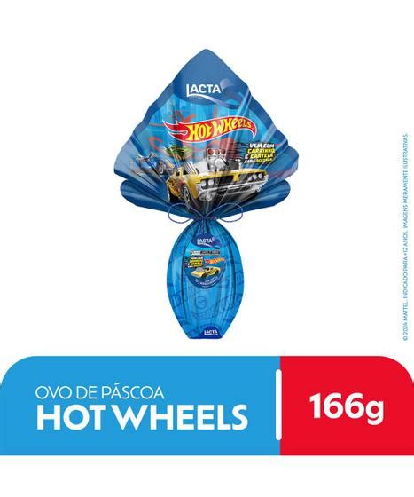 Ovo de Páscoa Lacta Hot Wheels 166G Ovo de Páscoa Magazine Luiza