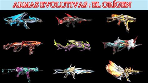 Imagenes De Las Armas Evolutivas De Free Fire Para Colorear Imagesee