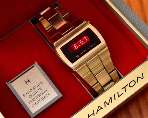 Vintage Hamilton QED II Quartz Electronic Digit Date Men S Watch Model