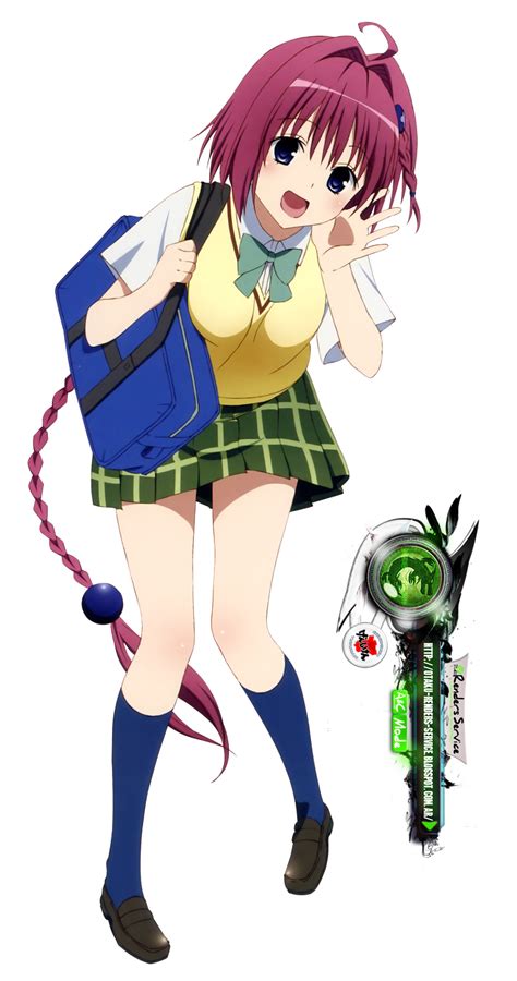 To Love Rumea Kurosaki Cute Seifuku Render Ors Anime Renders