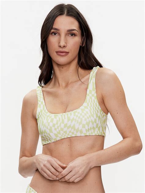 Volcom G Ra Od Bikini Check Her Out Scoop O Kolorowy Modivo Pl