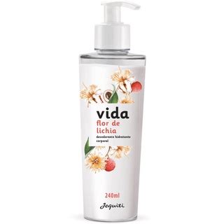 Desodorante Hidratante Corporal Vida Flor De Lichia Jequiti 240ml