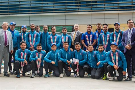 Nepali Cricket Team Welcomed In Pakistan Nepalnews