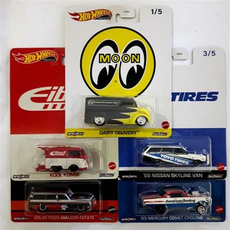Jual Hot Wheels Premium Pop Culture Speed Shop Kool Kombi Nissan Skyline Dairy Delivery Mooneyes