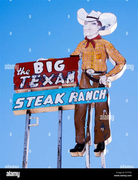 The Big Texan Steak Ranch restaurant in Amarillo Stock Photo - Alamy