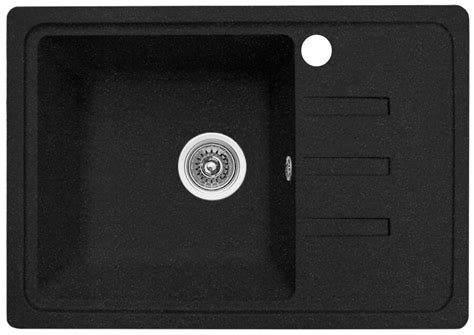 Каменная Кухонная Мойка Черная с Отверстием, Гранитная Мойка для Кухни ...