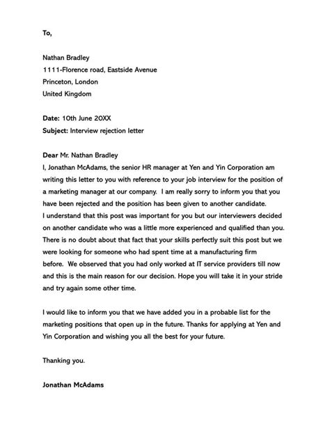 Online Dating Rejection Letter Telegraph