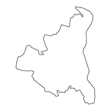 Premium Vector Rezina District Map Province Of Moldova Vector