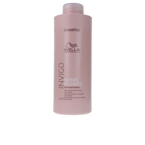 Invigo Blonde Recharge Color Refreshing Shampoo Wella Professionals Protecci N Del Color