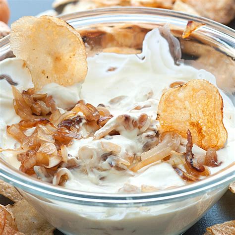 Homemade French Onion Dip Easy Recipe Cooking Frog