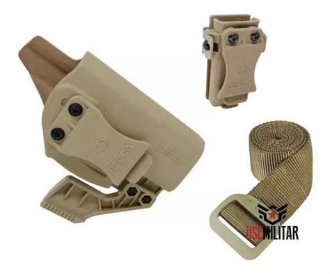 Coldre Velado G2c Destro Porta Carregador Cinto Bdu 45mm