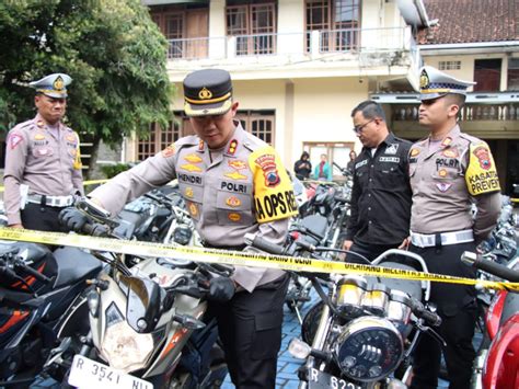 Operasi Keselamatan Lalu Lintas Candi 2023 Polres Banjarnegara Tilang