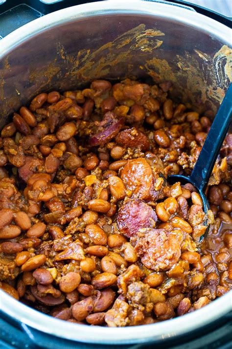 Instant Pot Cowboy Beans Spicy Southern Kitchen