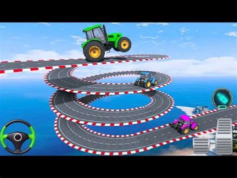 Monster Truck Ramp Racing Game Play Video Monster Truck Mega Ramp