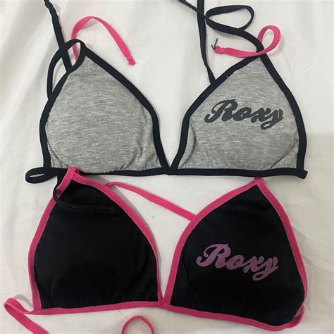 Y K Roxy Bikini Top Women S Fashion Undergarments Loungewear On Carousell