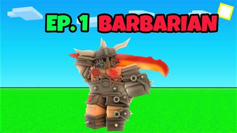 Winning Roblox Bedwars With Barbarian… Ep 1 Youtube