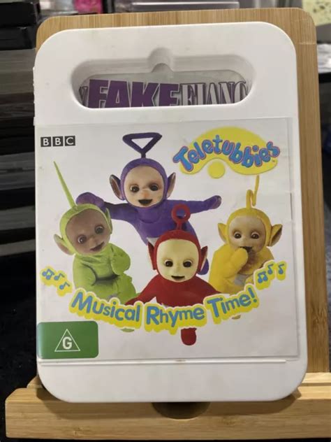 Teletubbies Musical Rhyme Time Dvd 2004 Region 4 Rolf Saxon Jessica Smith 25 00 Picclick Au