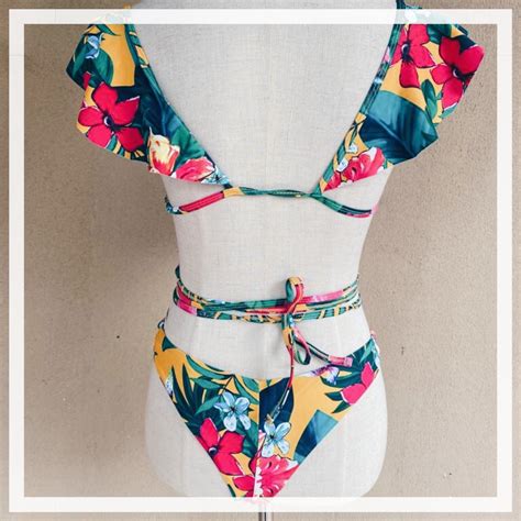 Hawaii Frill Bikini Pretty Things Online