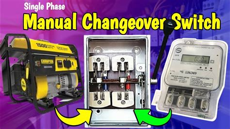 Changeover Switch Schematic Diagram