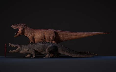 Deinosuchus Vs T Rex