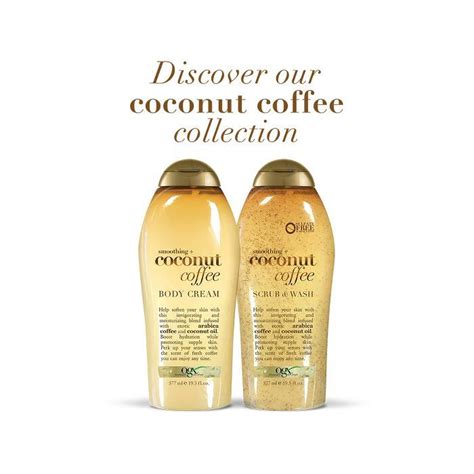 Ogx Smoothing Coconut Coffee Exfoliating Body Scrub With Arabica