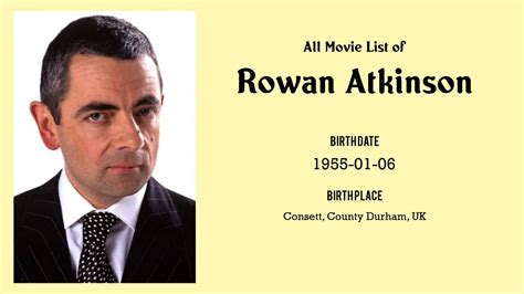 Rowan Atkinson Movies List Rowan Atkinson Filmography Of Rowan