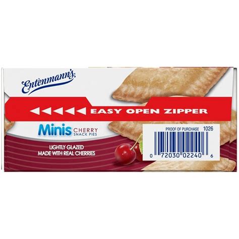 Entenmann's Entenmann’s Minis Cherry Snack Pies (2 oz) from Smart ...