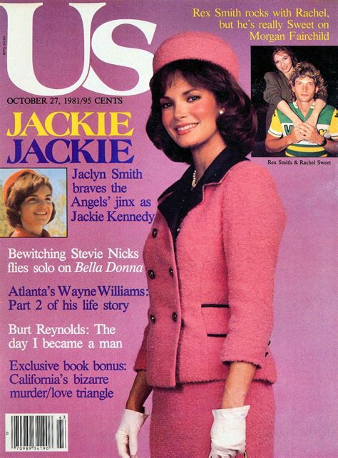 Us Magazine 10 27 81 Jaclyn Smith As Jacqueline Kennedy Jaclyn