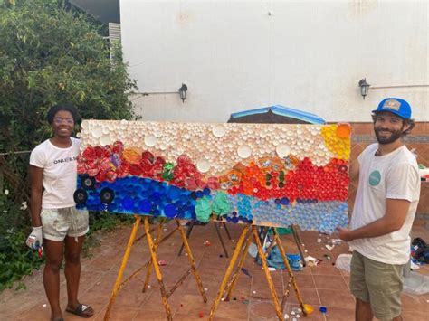 Murales Con Material Reciclado Mondo4africa