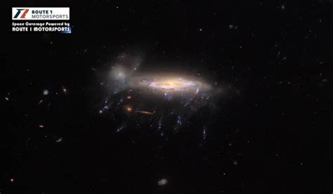 Nasa S Hubble Space Telescope Spots Galaxy 600 Million Light Years Away With Tendrils Space