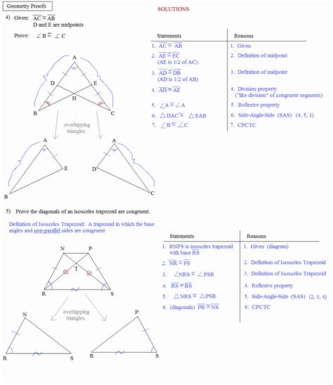 50 Geometry Proof Practice Worksheet